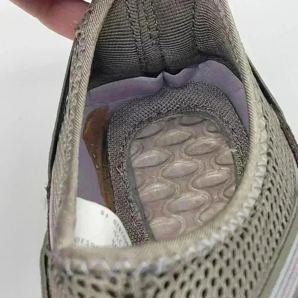 Dr. Schoolls Outdoor Hiking Women's Mesh Shoe Gel Size 8 Gray/Brown - Picture 7 of 14